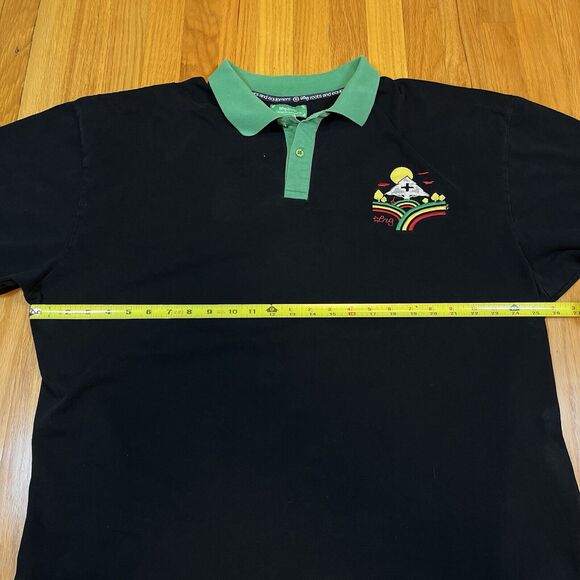 LRG Lifted Research 4XL Polo Shirt Vintage Y2K Bold Embroidered Back Portrait - Picture 10 of 10